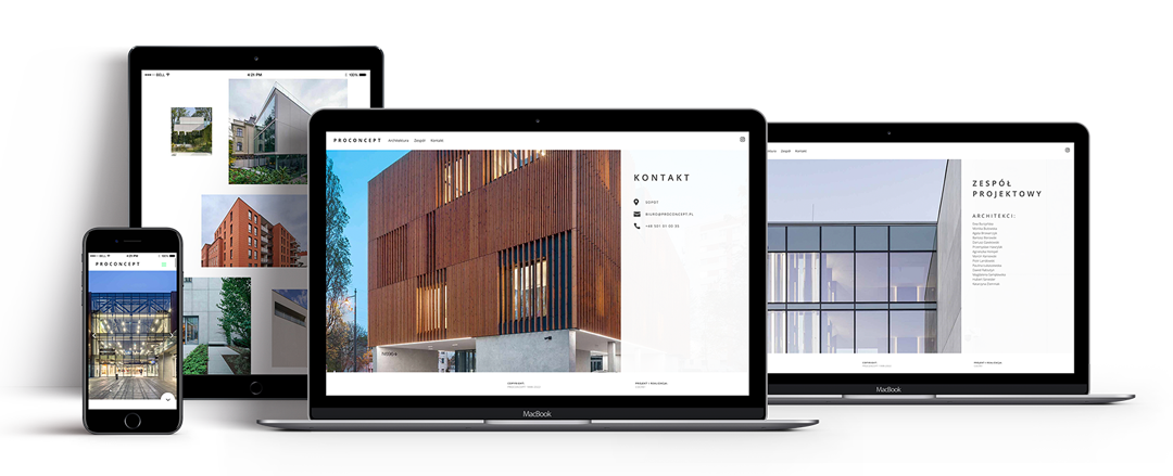 Architects’ Website: ProConcept